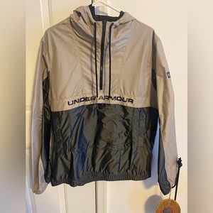 Mens Under Armour Windbreaker Size Large Like New